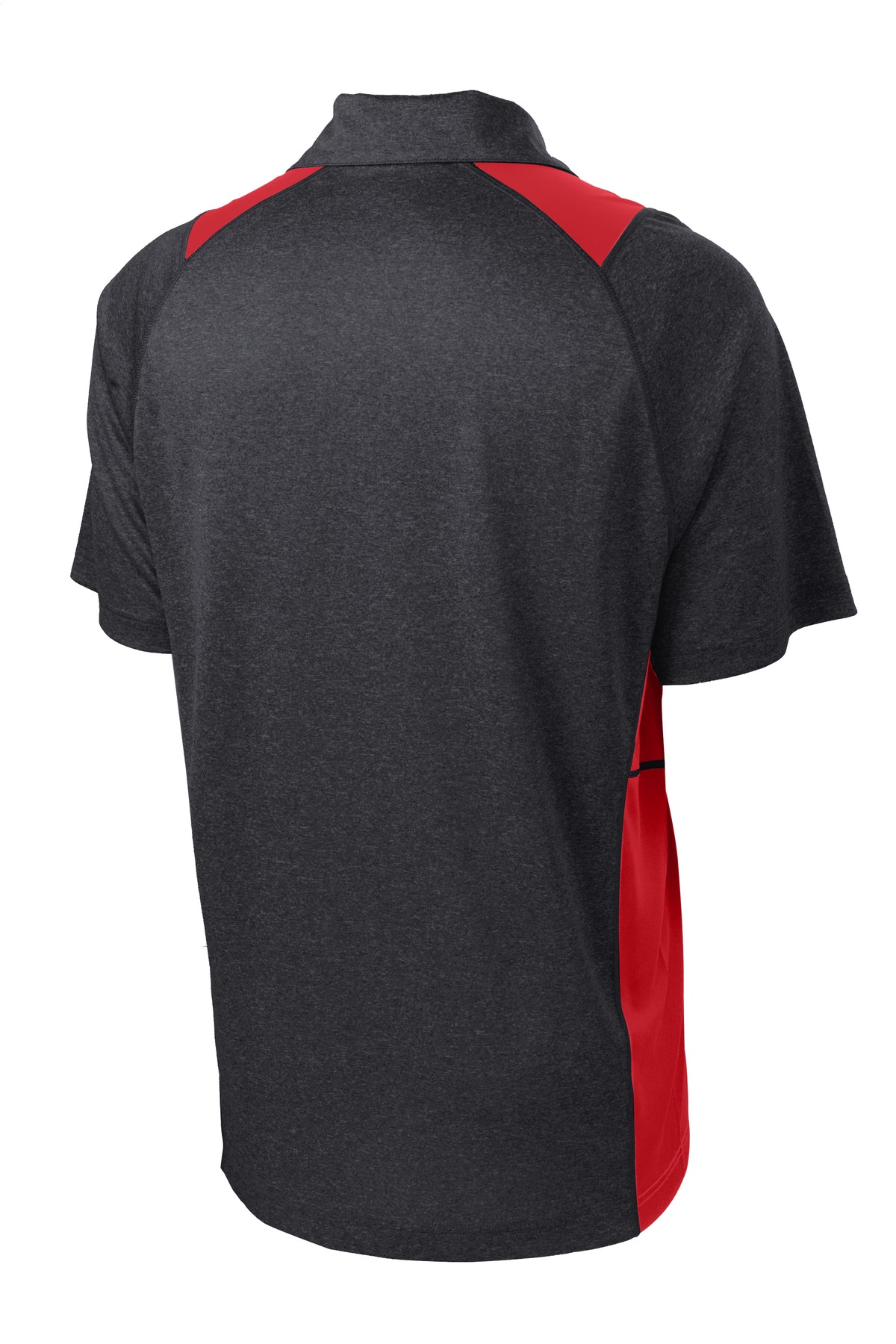Sport-Tek® Heather Colorblock Contender Polo 12