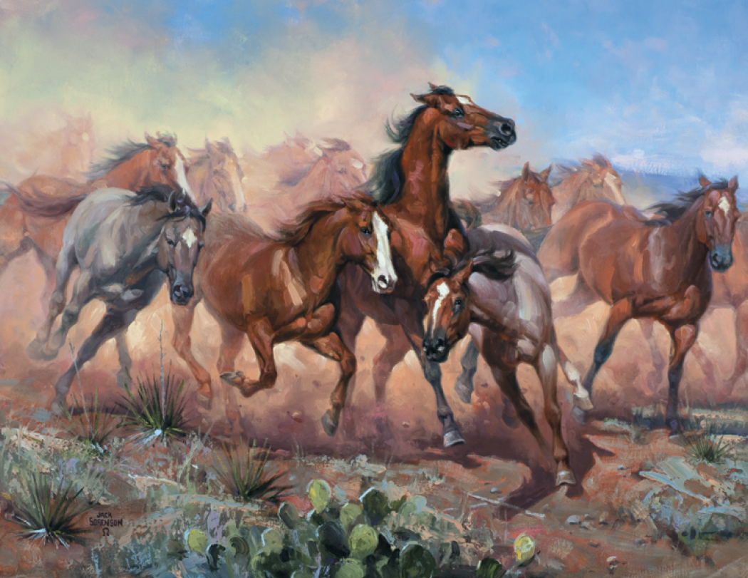 Good Value™ Western Frontier - Stapled Calendar