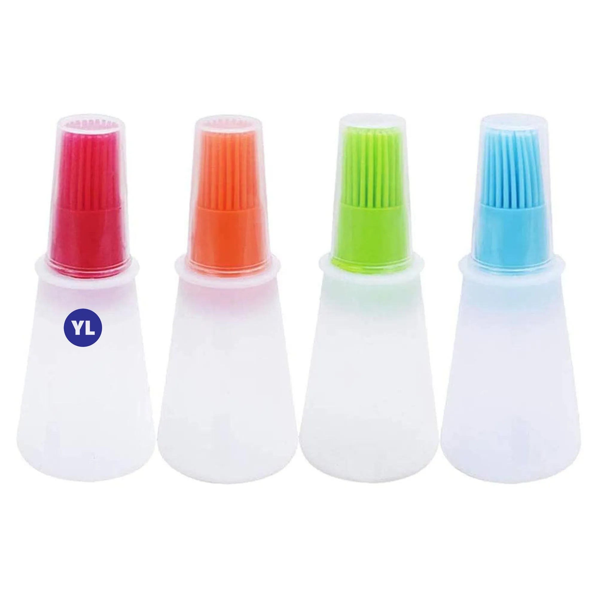 Multicolor Silicone Oil Bottle Brush