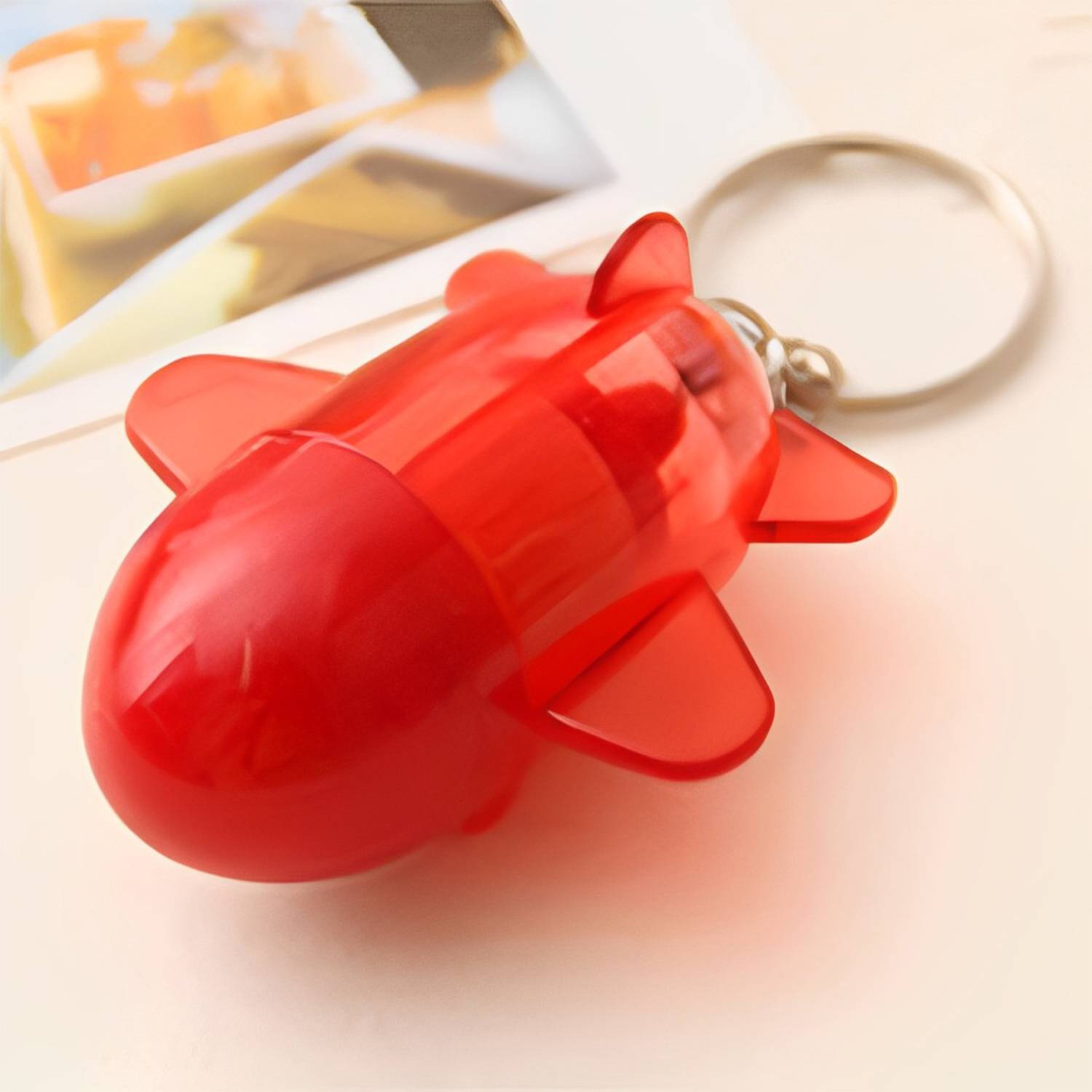 Cartoon telescopic color airplane plastic ballpoint pen 2