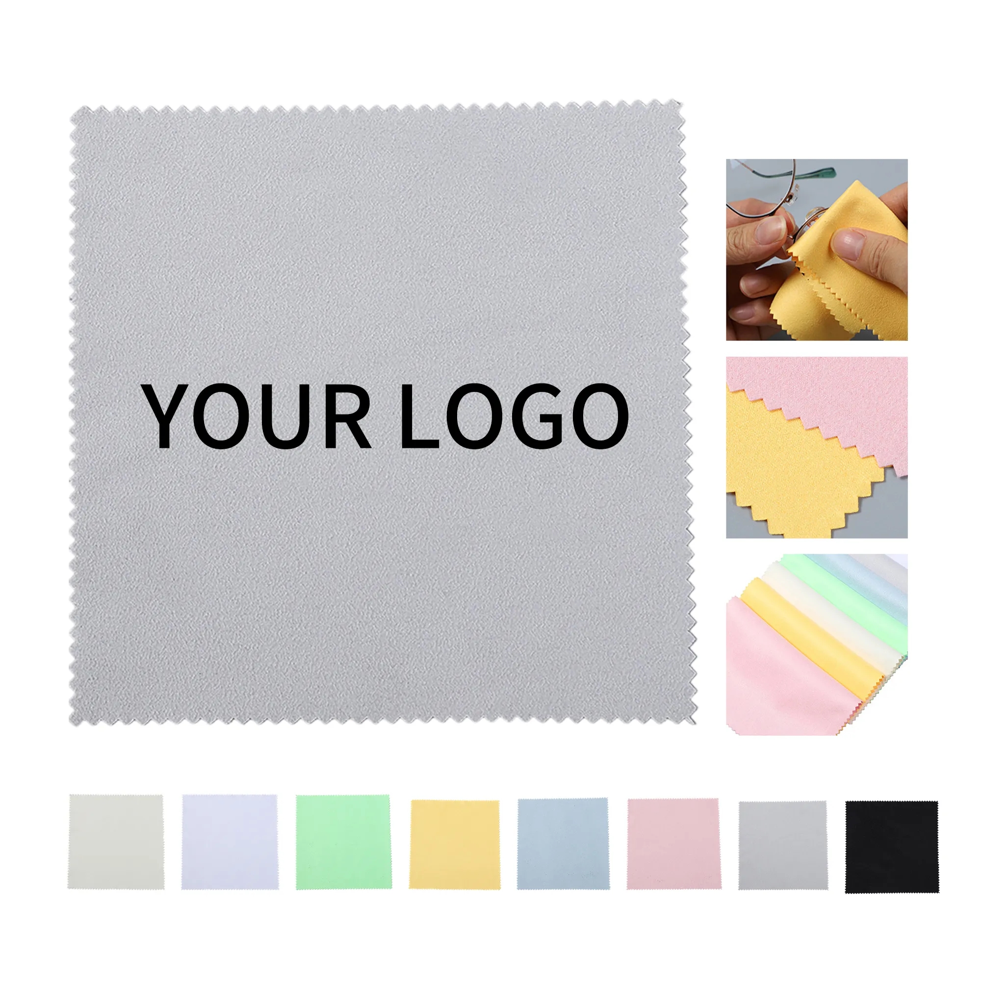 Microfiber Cloth with Pouch 6x6 Inch 2