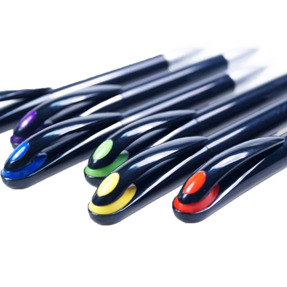 Colorful Twist Action Plastic Pen 3