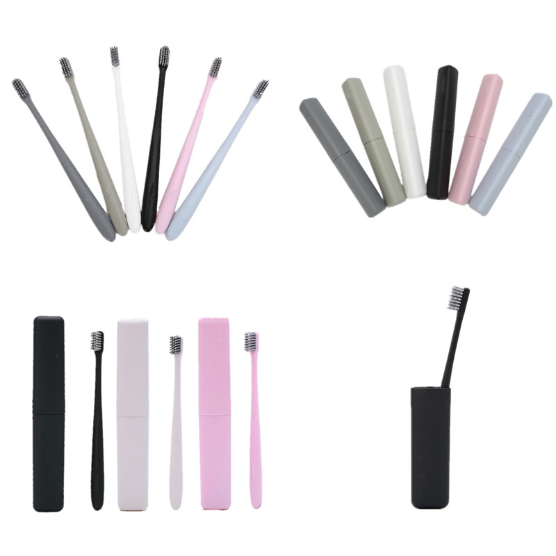 Portable Travel Toothbrush w/ Case 1