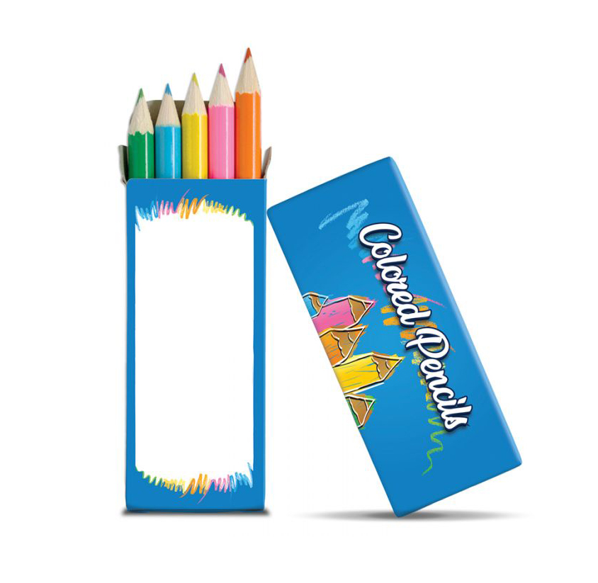 Pre-sharpened 5 Pack Colored Pencils 2