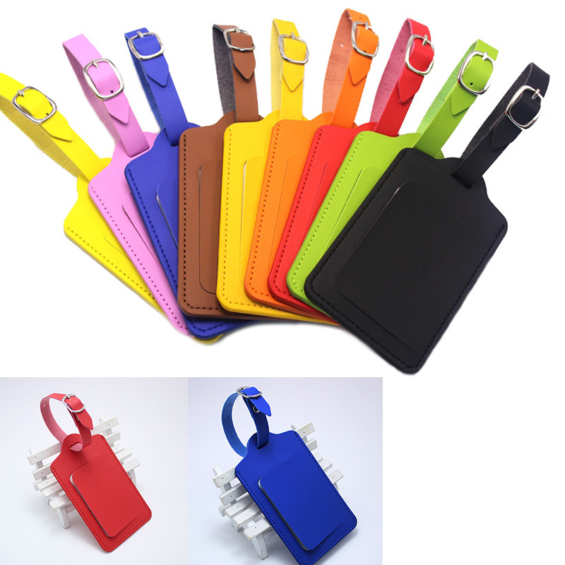 PU Leather Luggage Tag 1