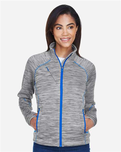 Women's Flux Mélange Bonded Fleece Jacket - 78697 13