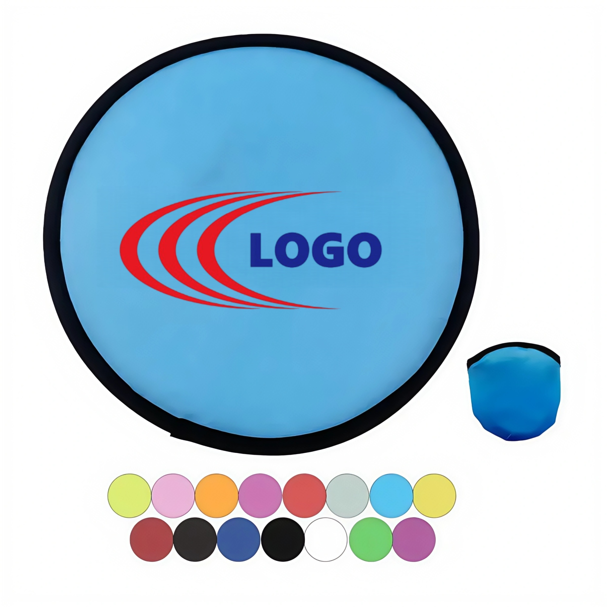 9.8" Folding Flyer With Pouch 2