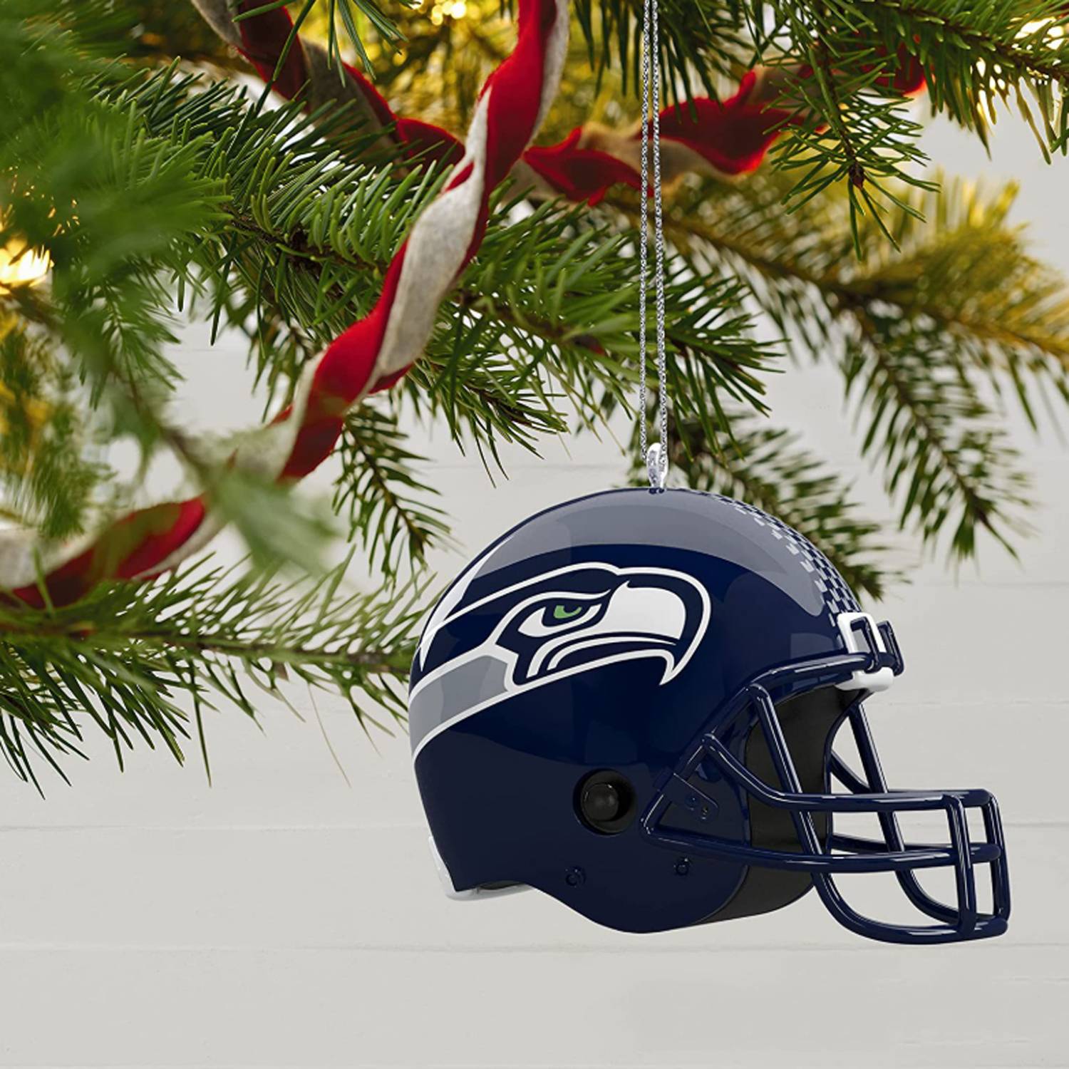 Acrylic Football Helmet Christmas Tree Ornament 11