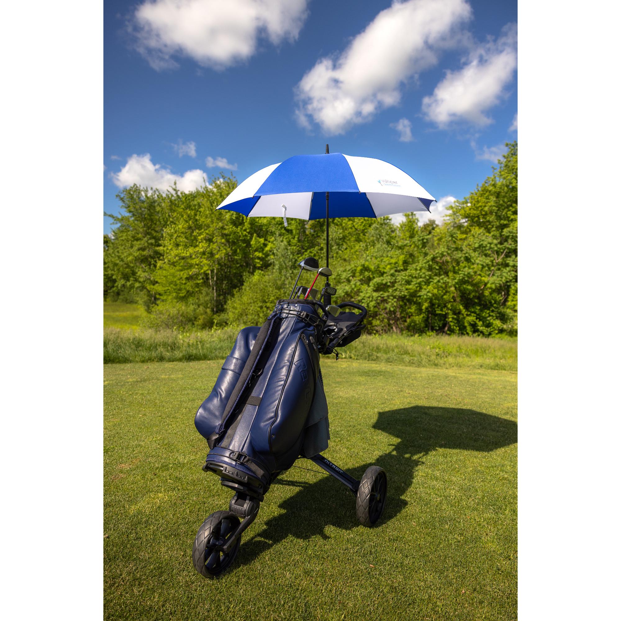 Elements 60" Recycled rPET Auto Open Golf Umbrella 43