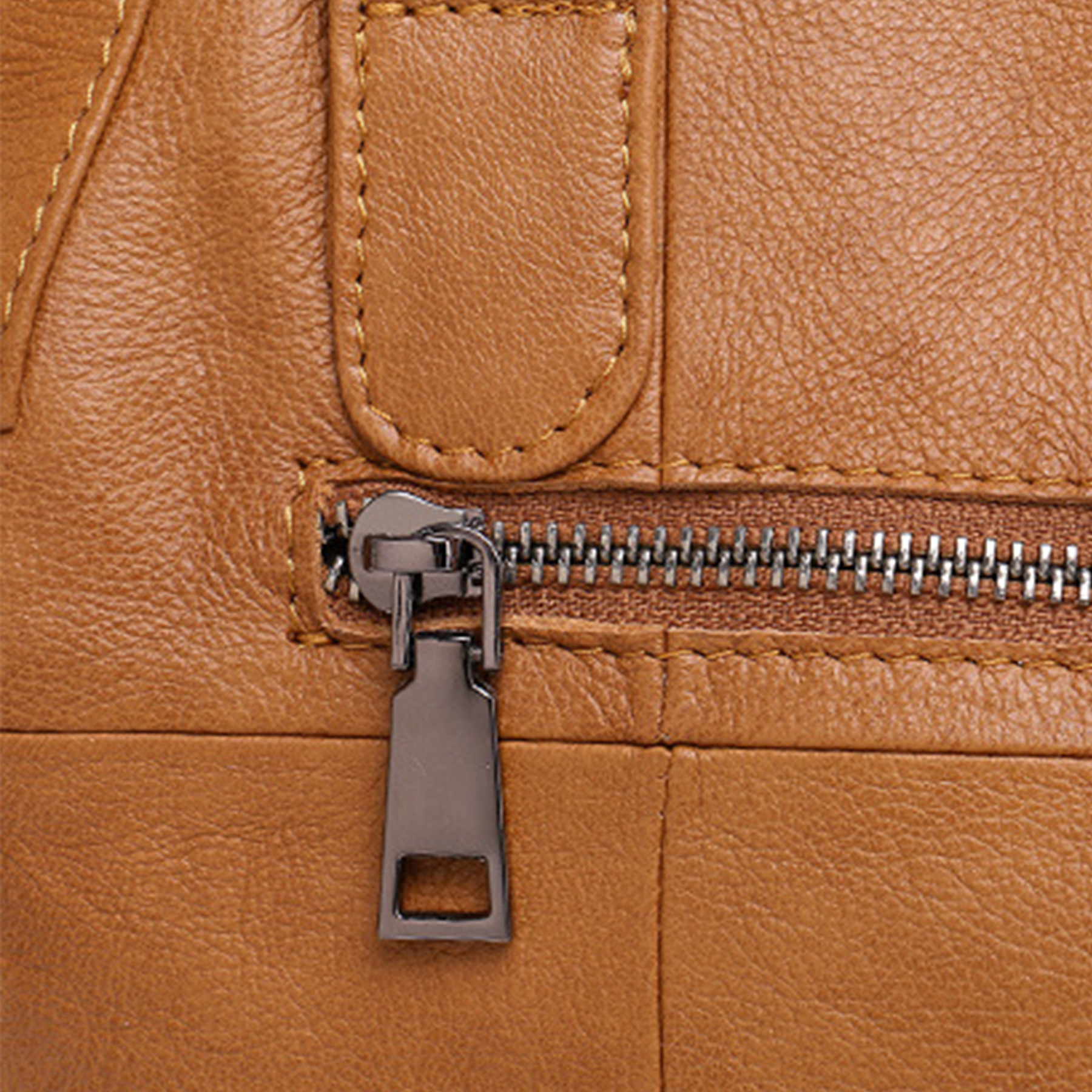 Genuine Leather Women's Soft Tote Bag, custom tote bag with logo imprint 8
