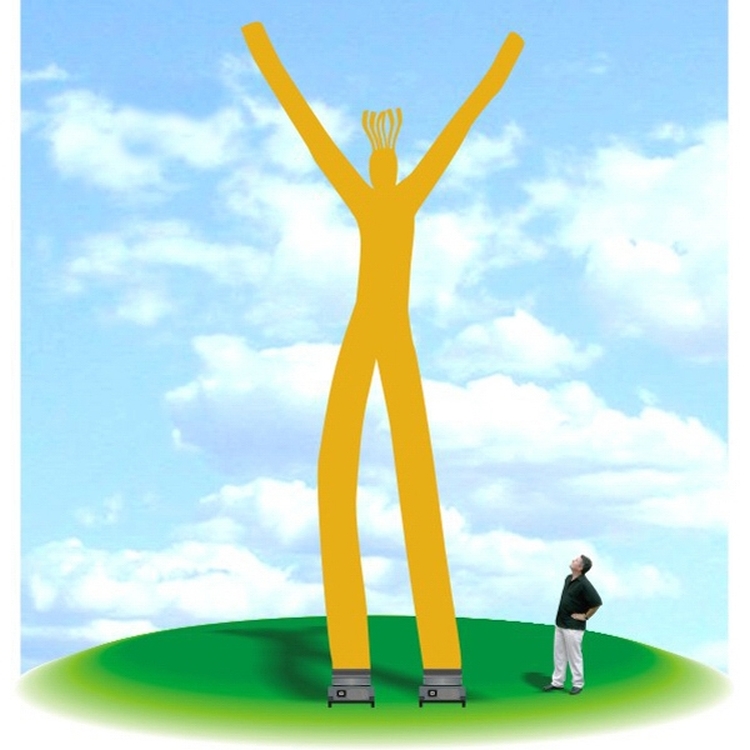 Inflatable 28' tall Fly Guy Tube Air Dancer 3
