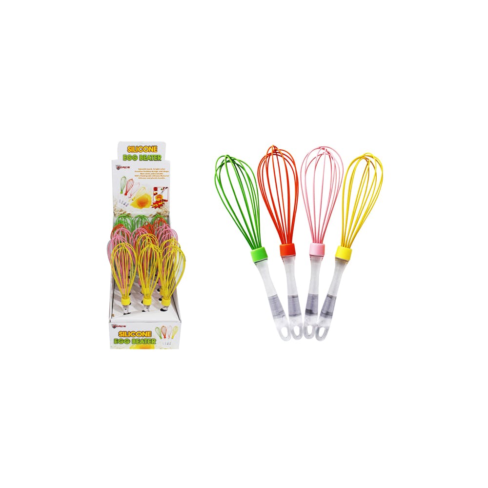 Silicone Whisks Assorted 2