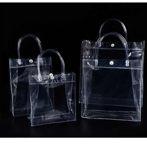 PVC Plastic Bags with Handles 2