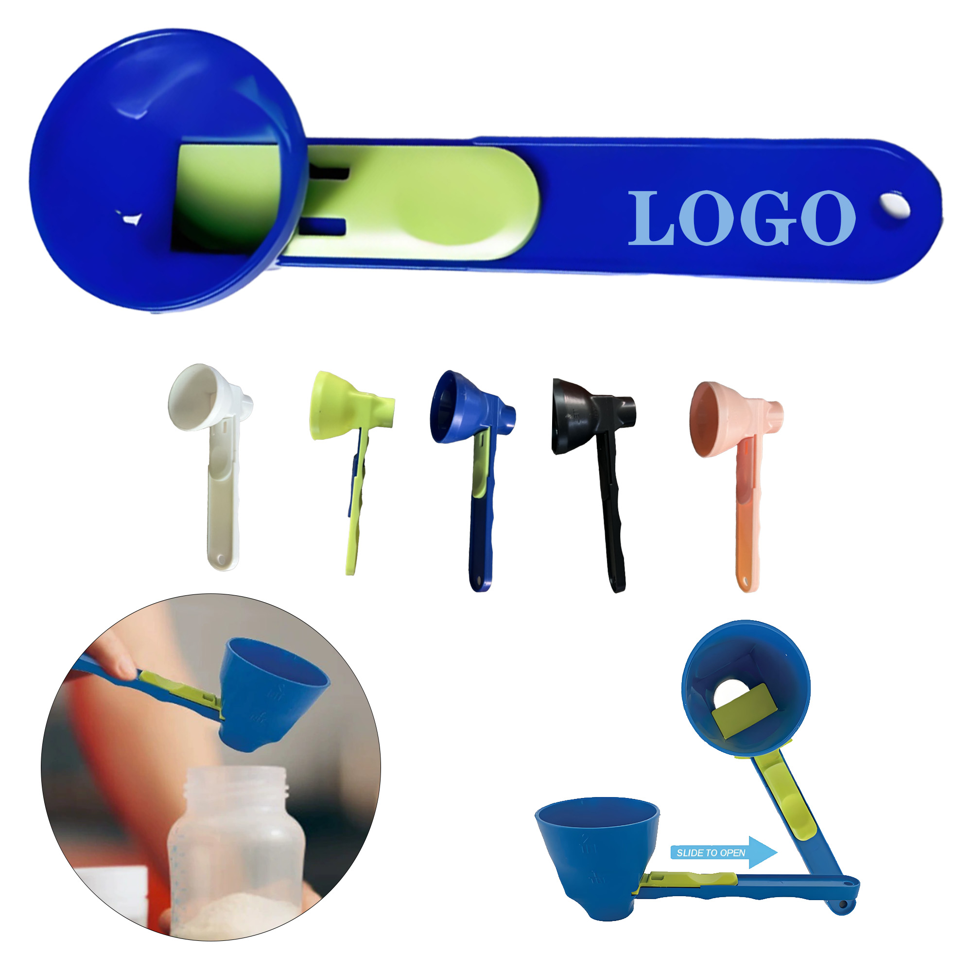 ABS Funnel Slid Spoon 2