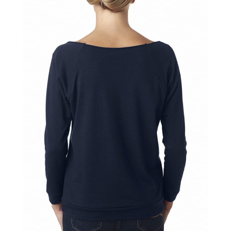 Next Level Apparel Ladies' French Terry 3/4-Sleeve Raglan 60