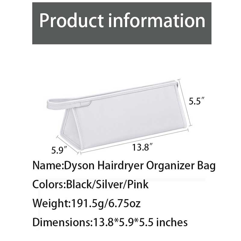 Dyson Hair Tool Travel Case - Organizer for Dryer & Styler 7