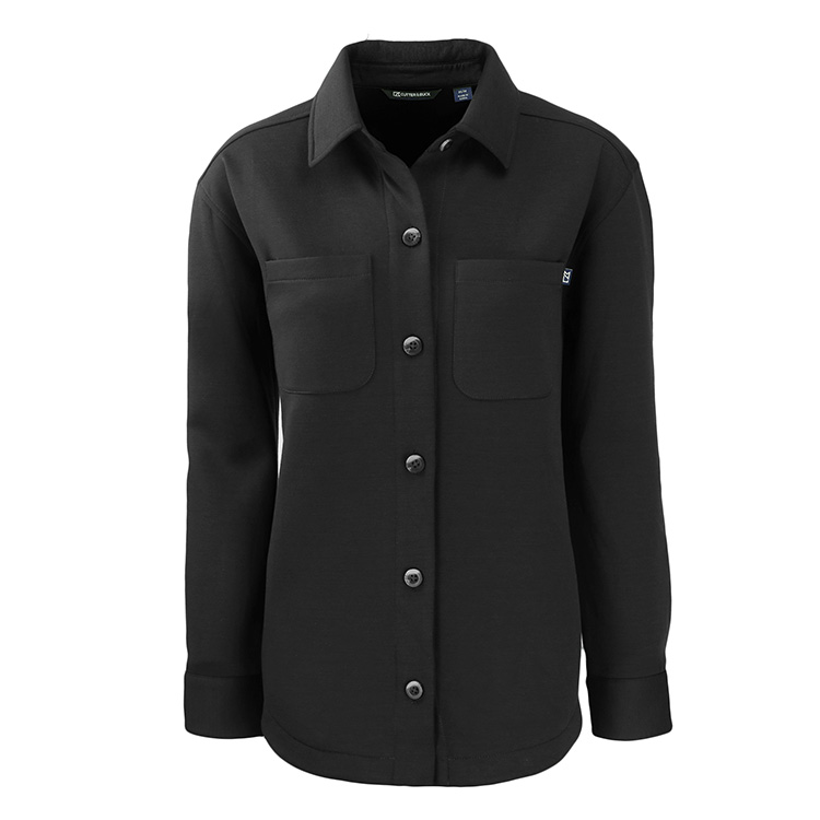 Cutter & Buck Ladies Roam Eco Knit Shirt Jacket 3