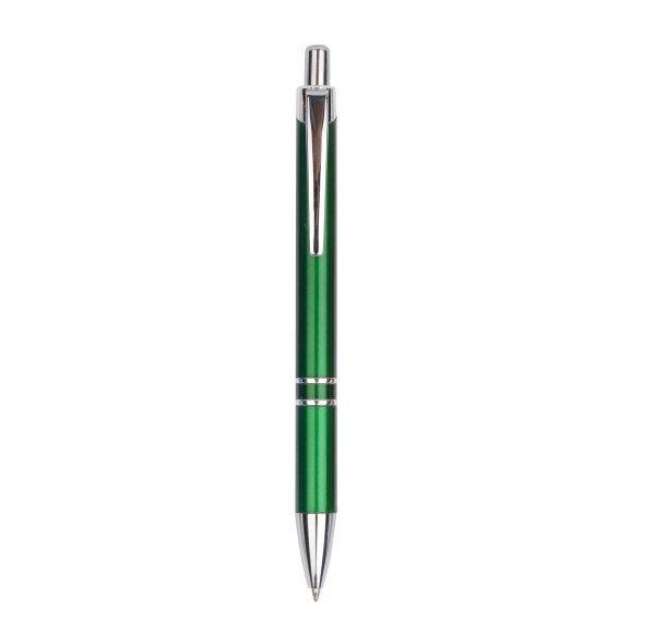 Plastic Ballpoint Pen with metallic finish 9