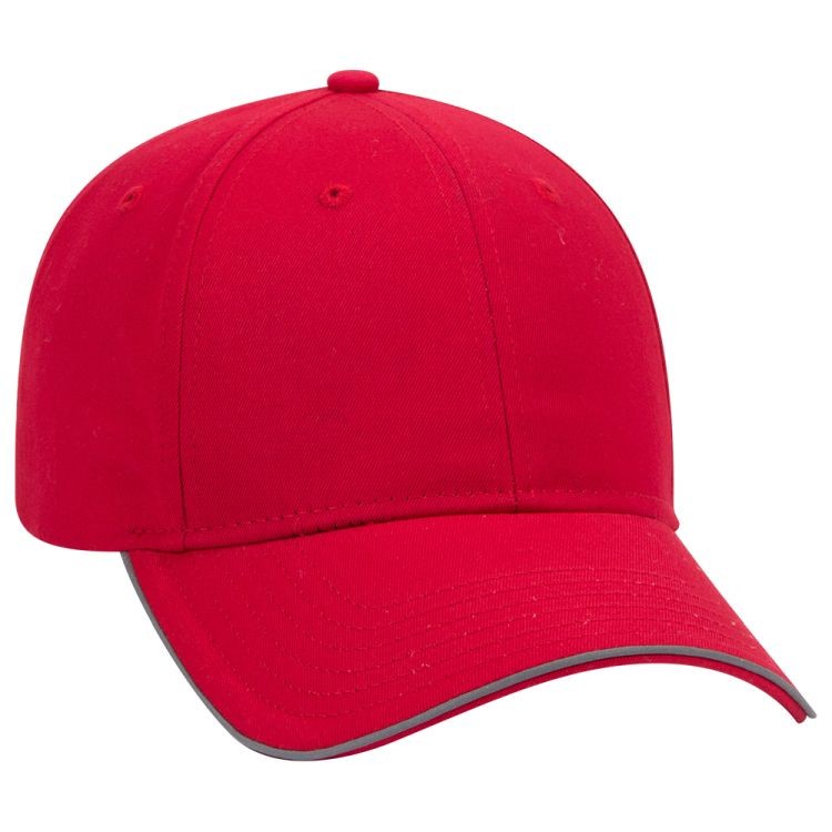 OTTO CAP® Reflective 6 Panel Low Profile Baseball Cap 9