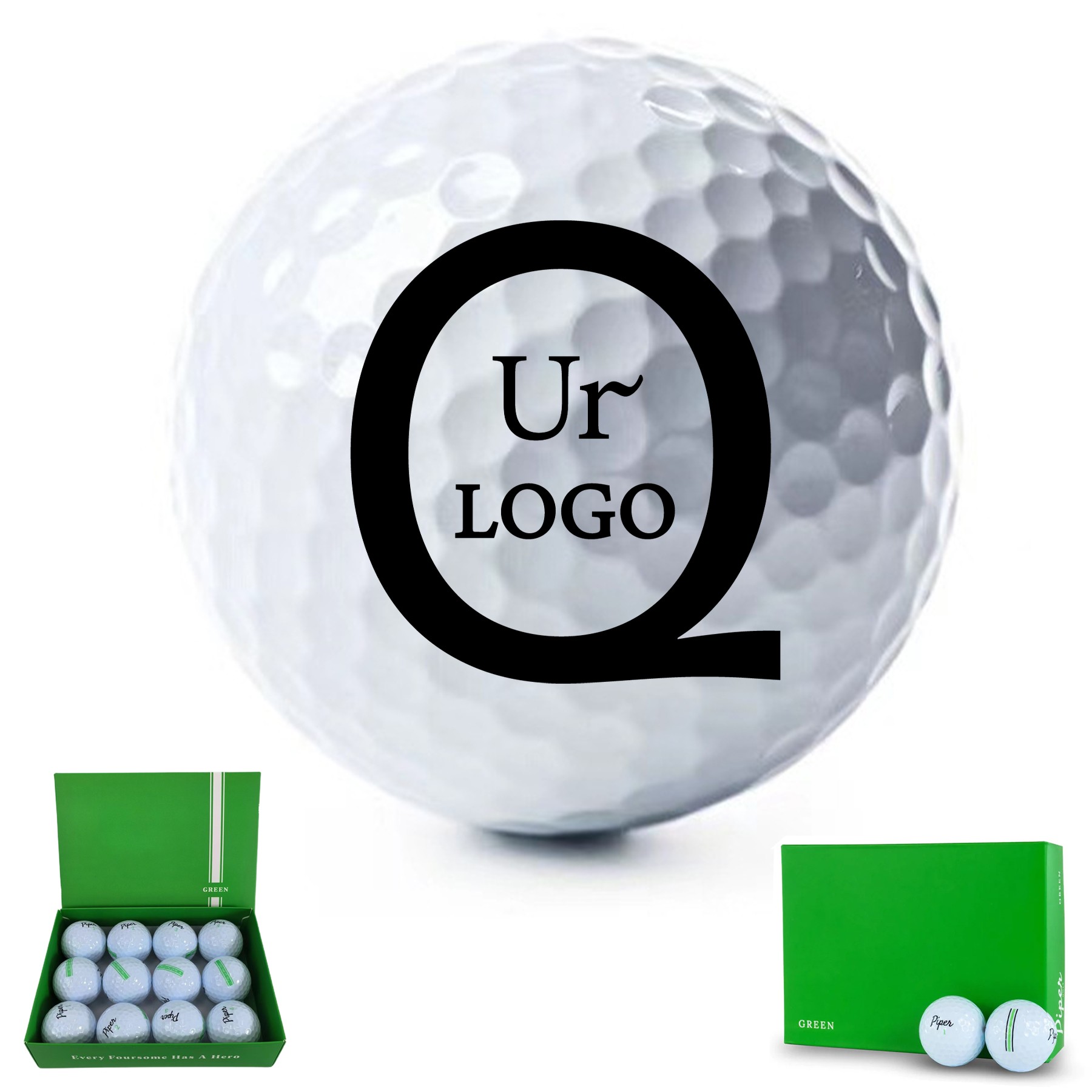 Diameter 1.67 In Exquisite Packaged Golf Balls