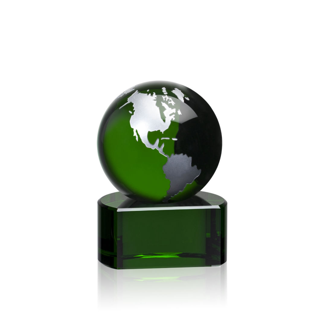Marcana Globe Award - Green/Silver 2