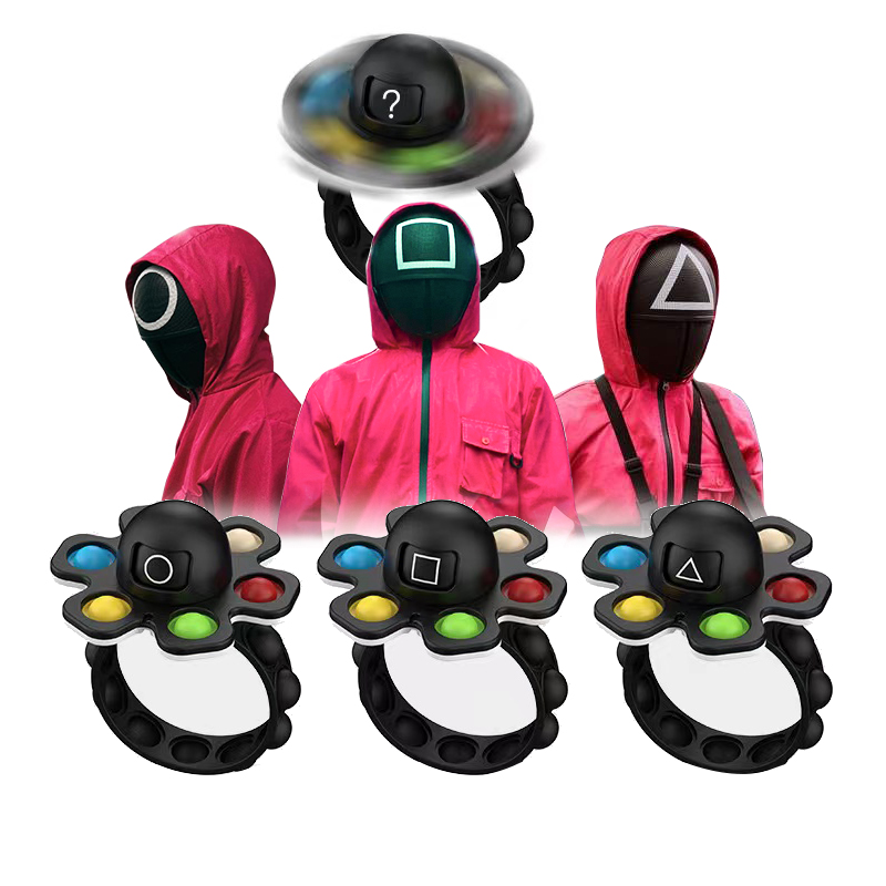 Squid Game Fidget Spinner Game Wristband 1