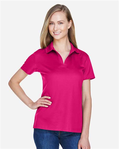 Women's CrownLux Performance® Plaited Polo - DG20W 111