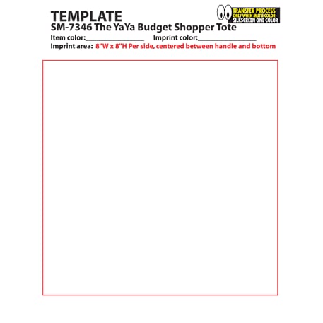 YaYa Budget Non-Woven Shopper Tote 243