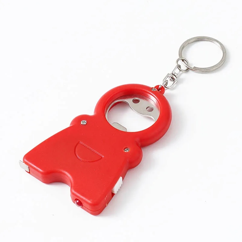 4 In 1 Multifunctional LED light Tape Measure Bottle Opener 2