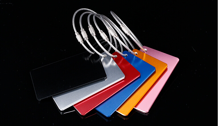 Luggage Tag Aluminum 4
