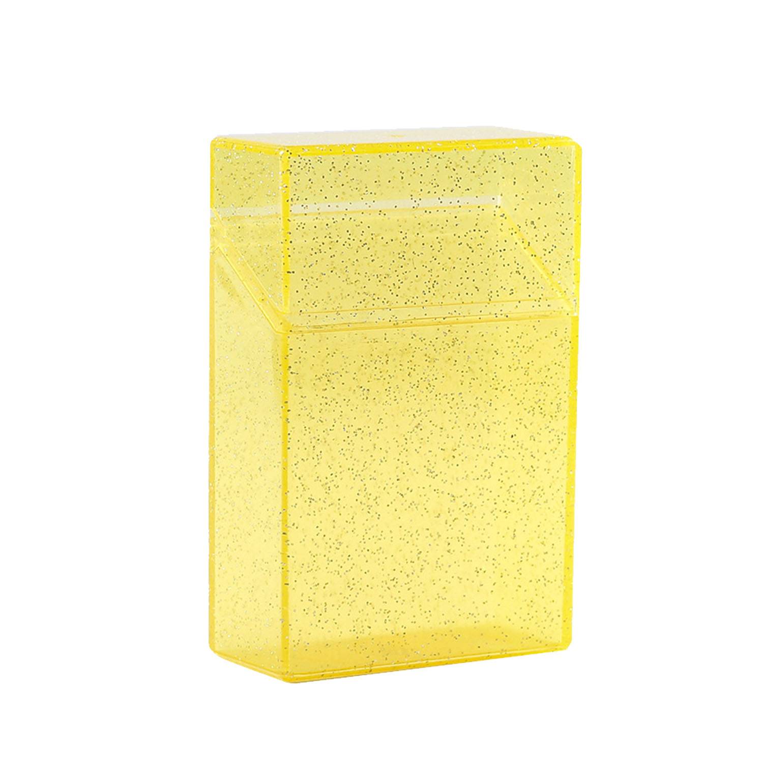 Portable Plastic Transparent Thin Cigarette Storage Case 7