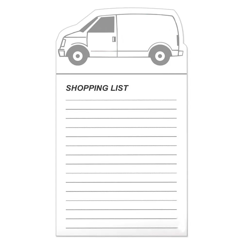 Custom Car Shaped Magnet with Notepad 4