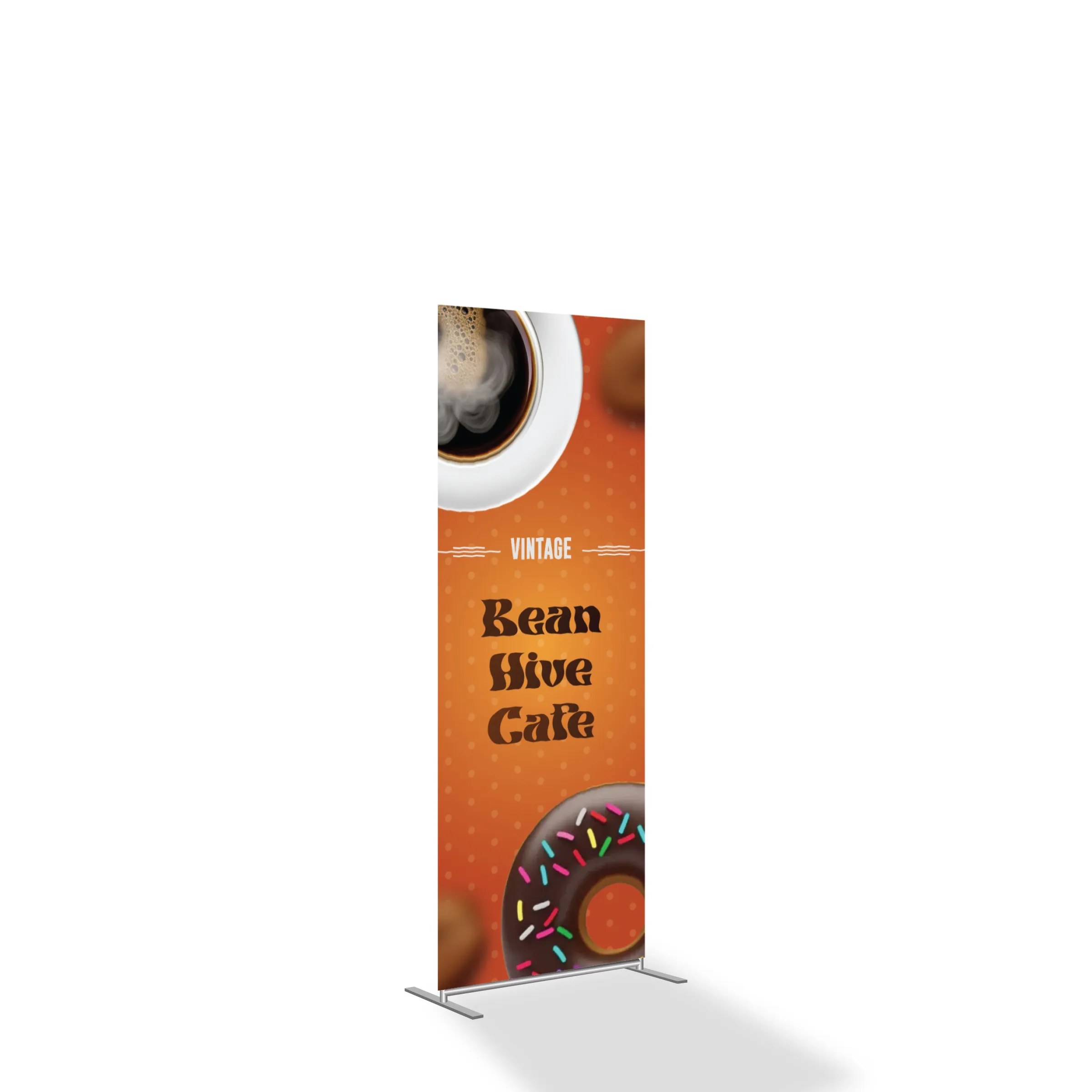 30"x 80" Standard Tension Fabric Banner Stand 4