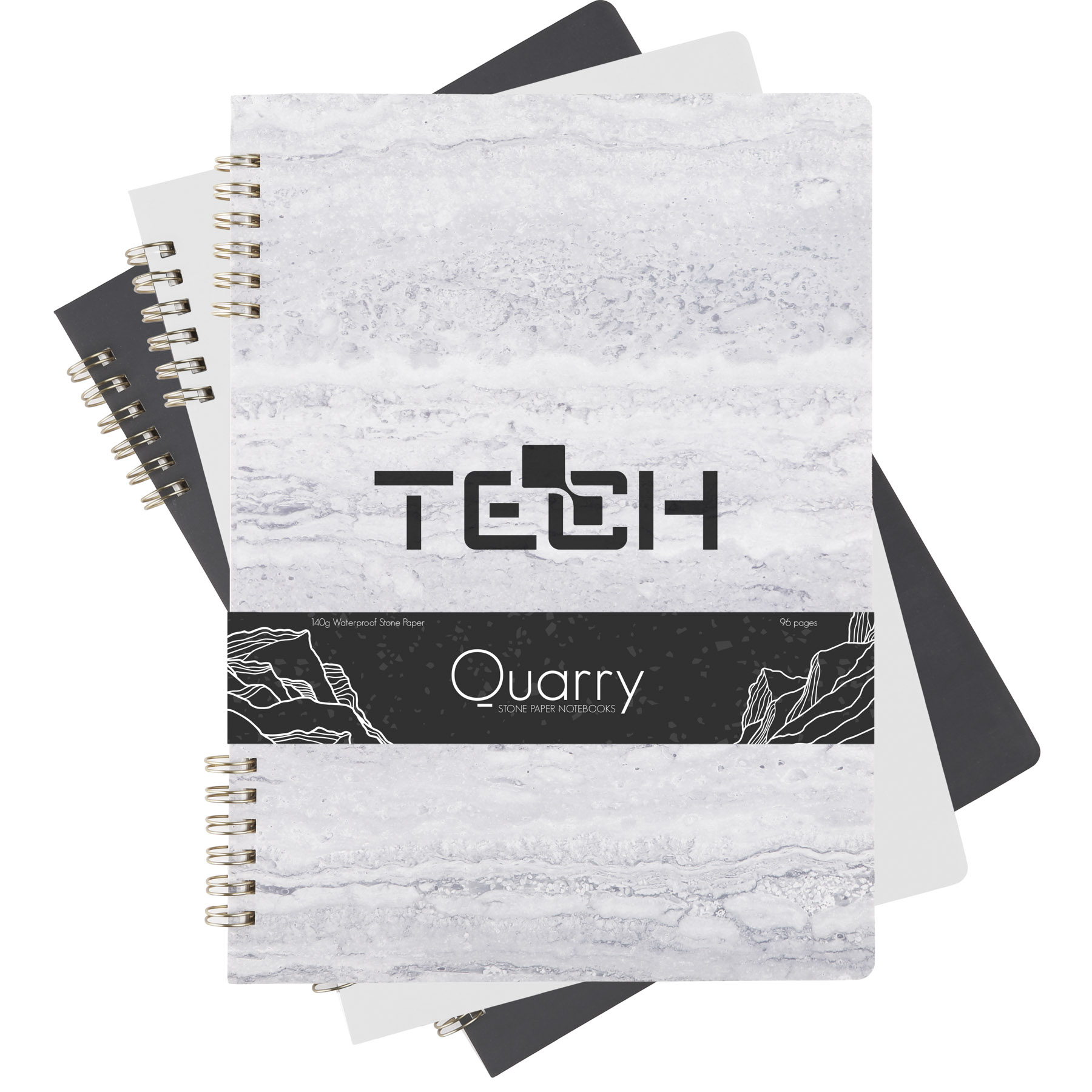 Quarry Stone Paper™ Ring Bound Notebook 1