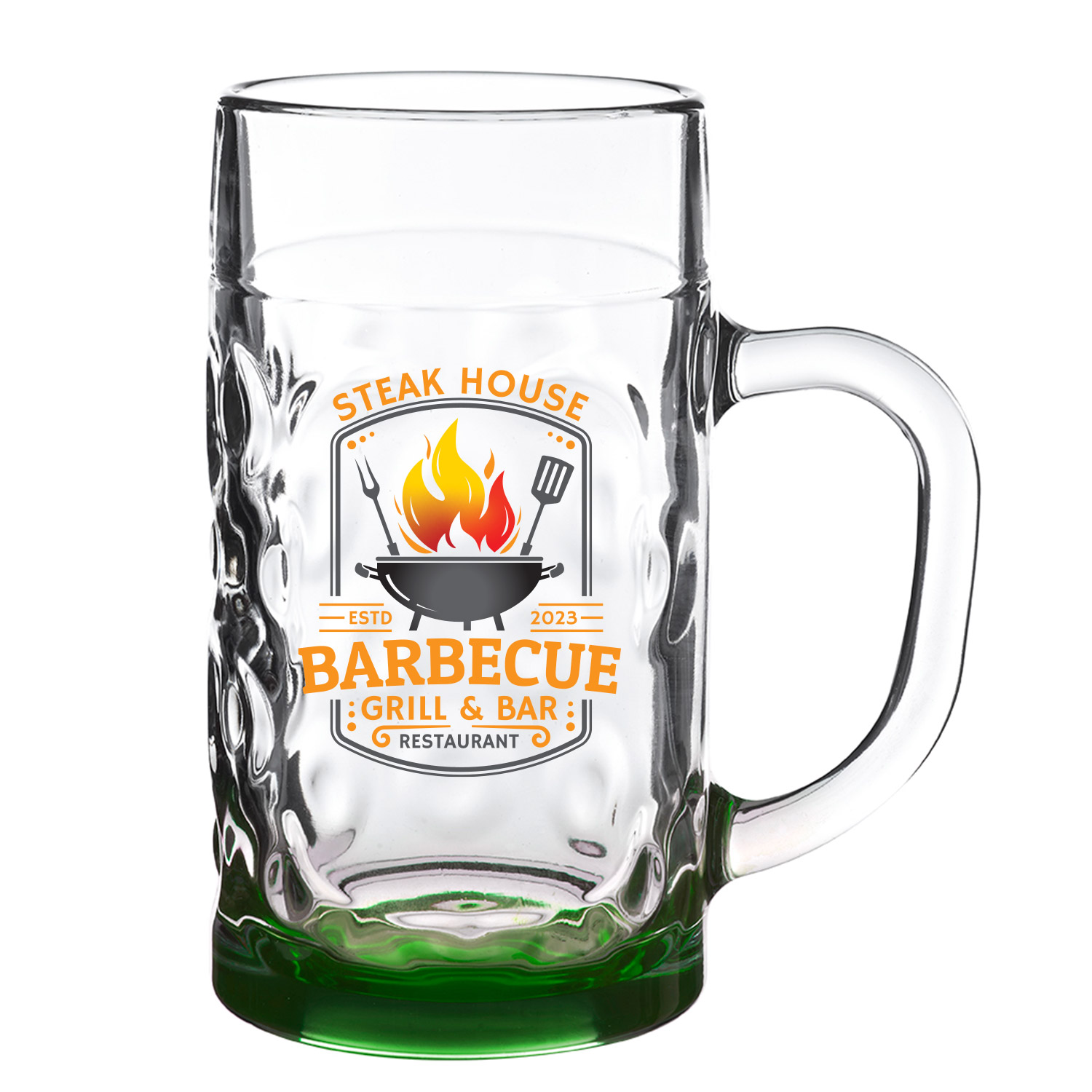 1 liter Munich Beer Stein (Full Color Imprint) 3