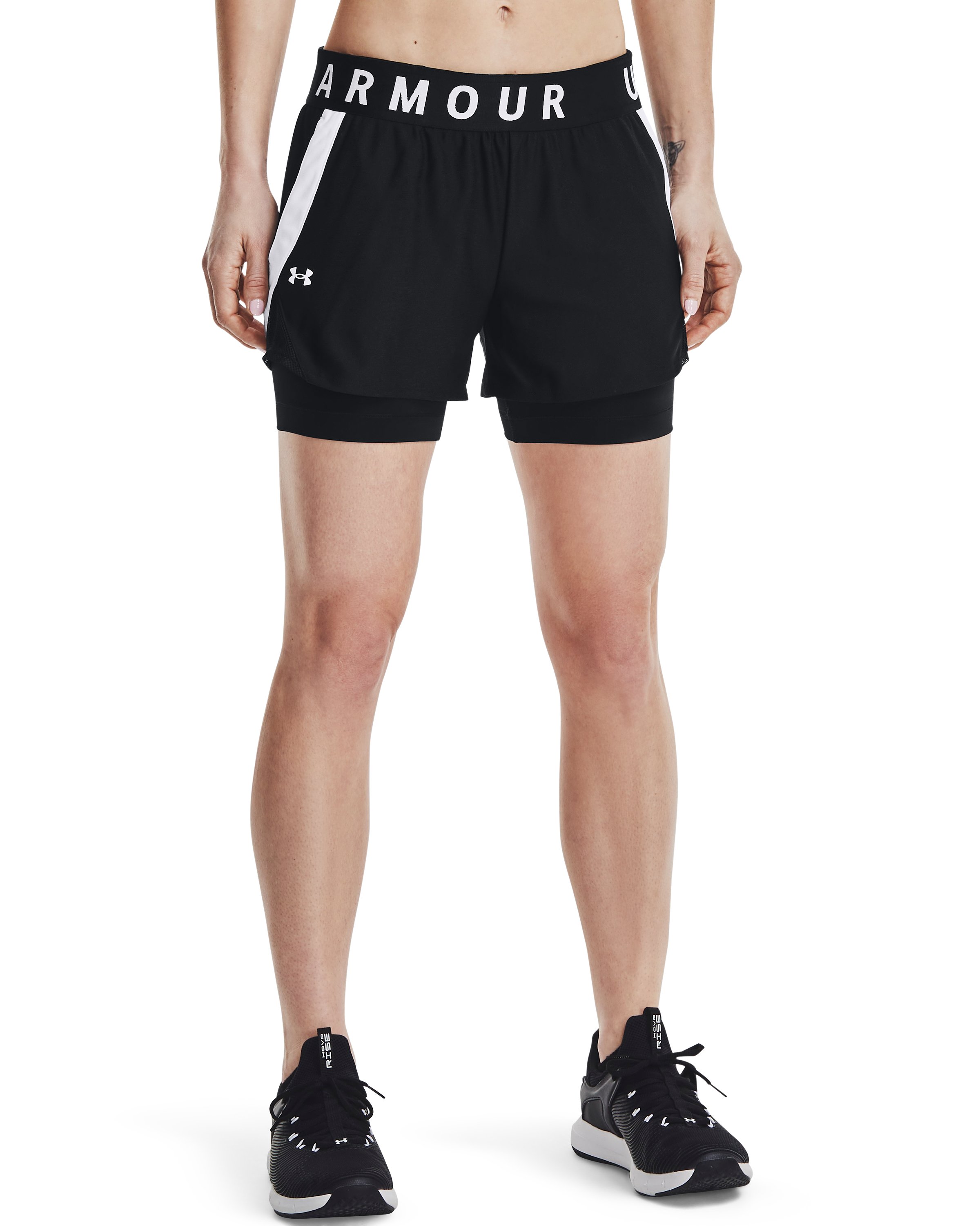 UA Play Up Women's 2-in-1 Shorts 6