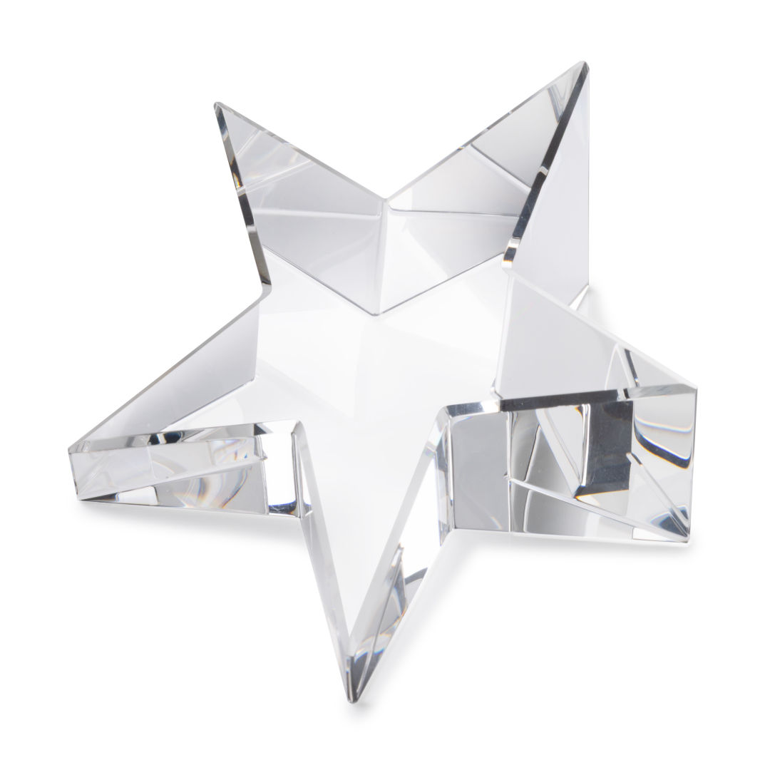 Slanted Star Paperweight 4