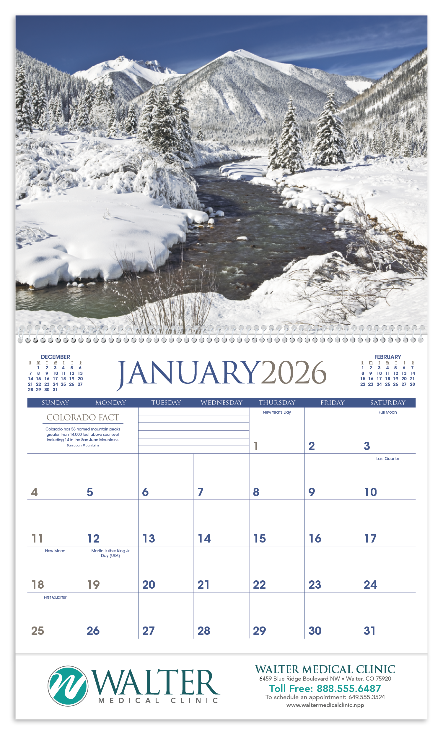 Triumph® Calendars Colorado Calendar 51