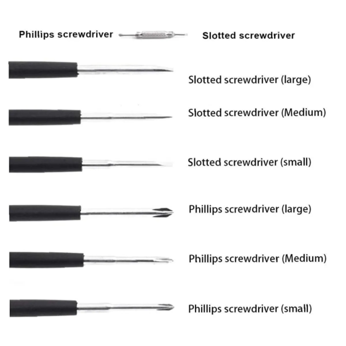 Multifunction 8 in 1 Screwdriver with 6 LED Light 5