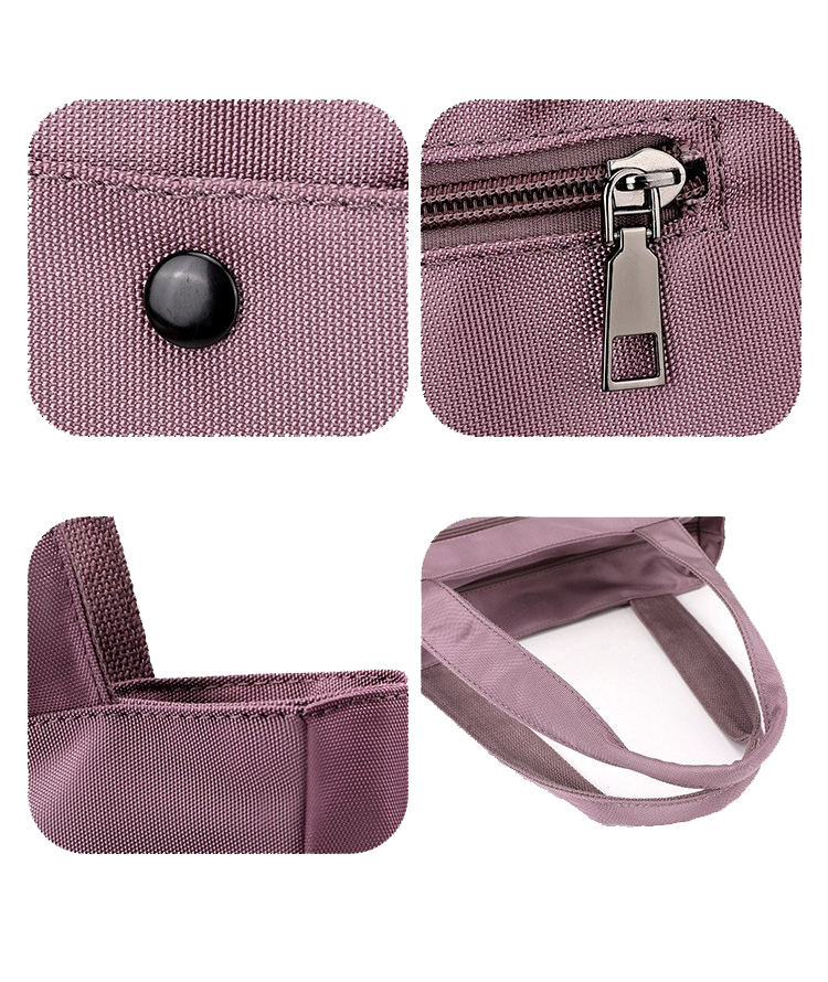 Waterproof Nylon Multi Pocket Shoulder Bags 11