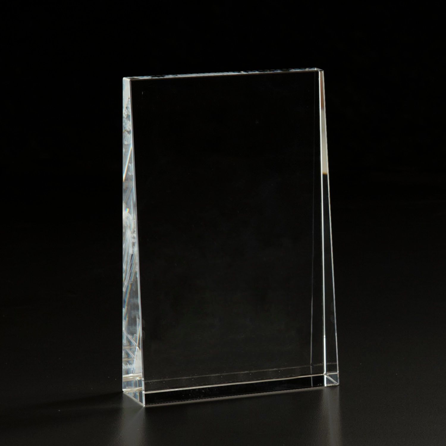 3D Crystal Wedge Small Award 1