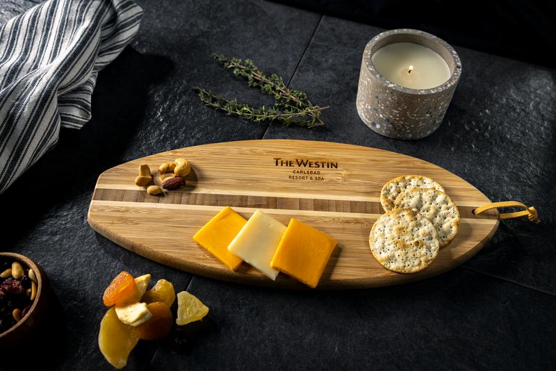 Lil' Surfer Bamboo Cutting Board 24