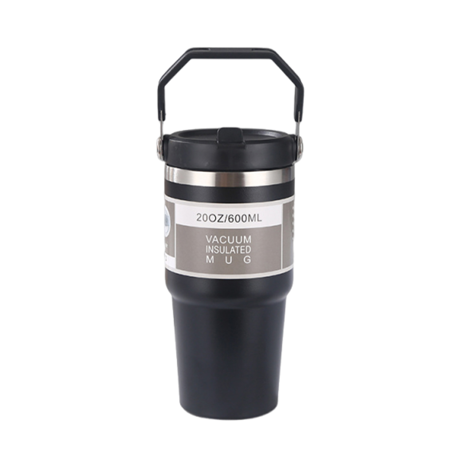 Double-Wall Insulated Thermal Tumbler with Handle, 20 oz. 6
