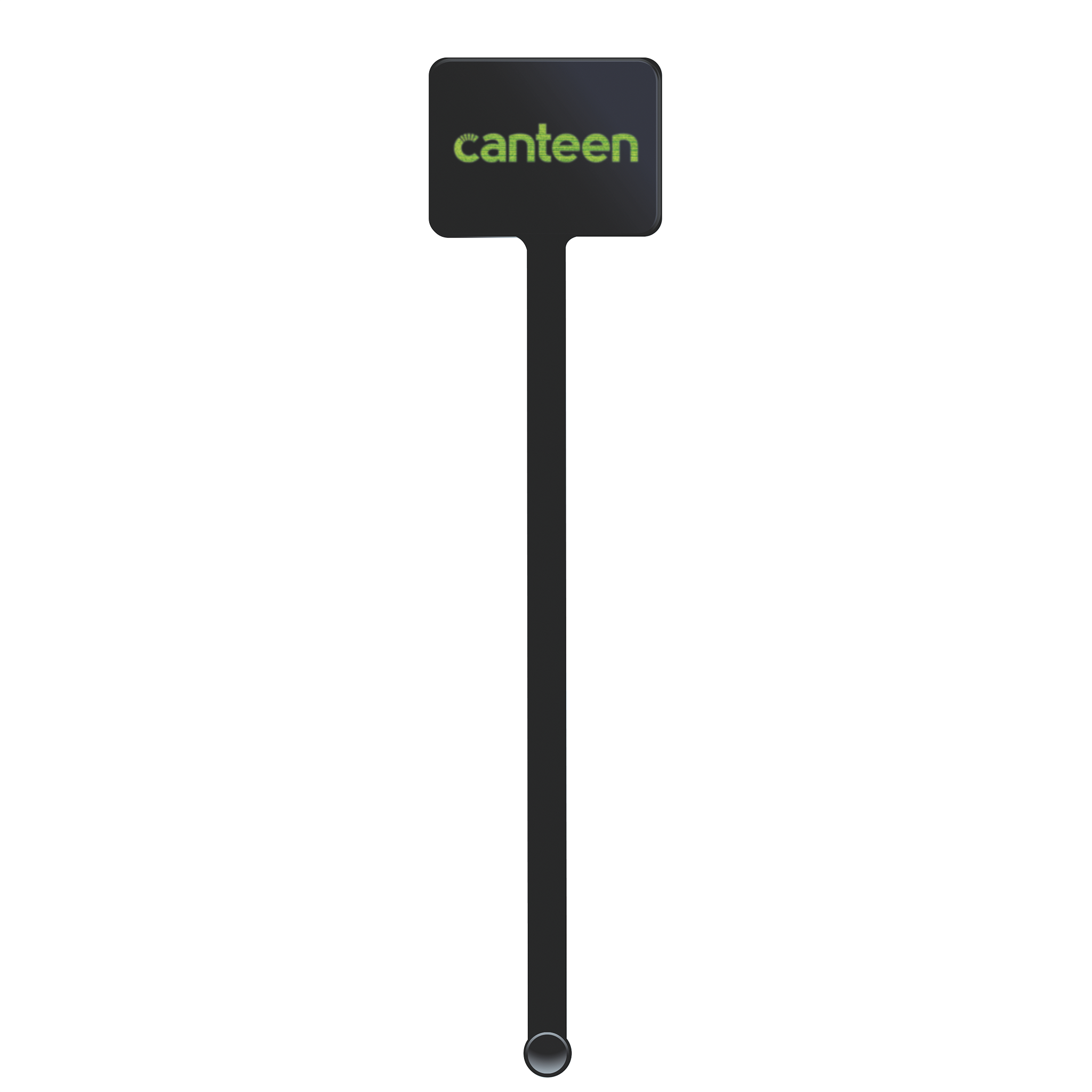 Plastic Drink Stirrer 5.750" Rectangle (Color) Digital Print 4