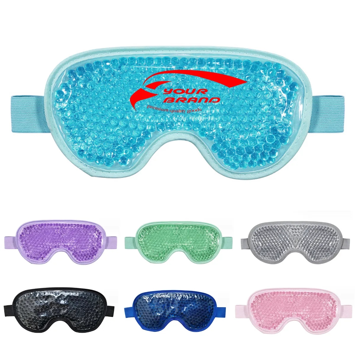Reusable Cooling Eye Mask with Gel Bead 4