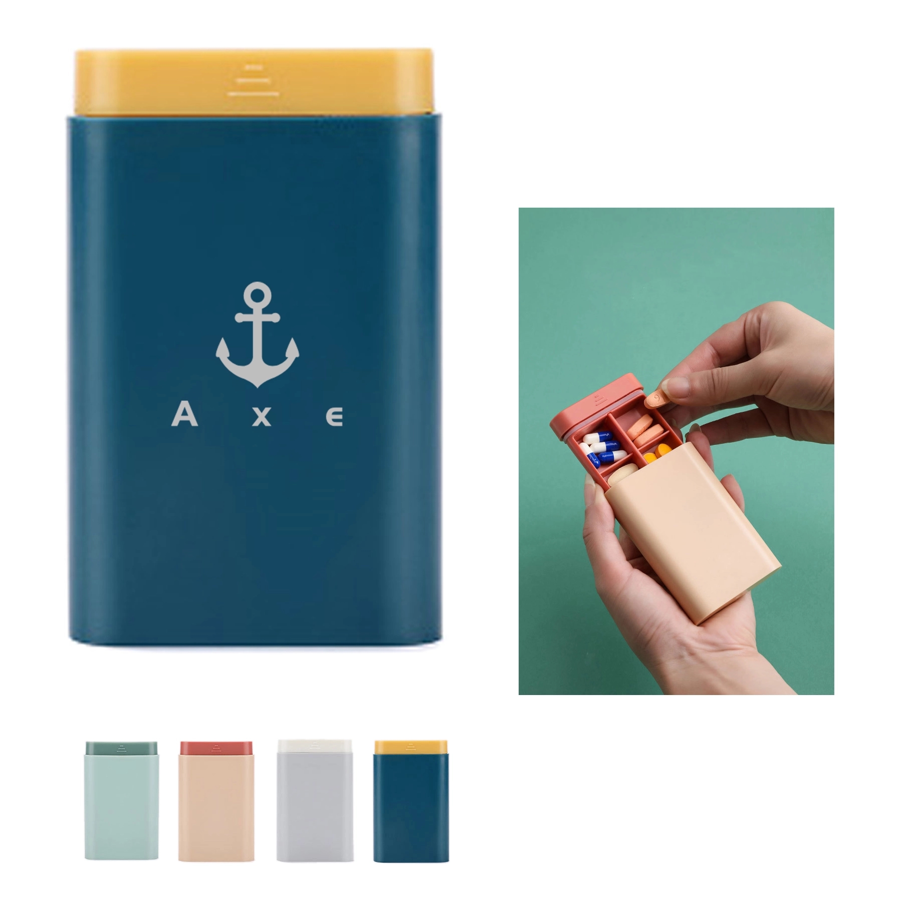 Portable Pill Storage Box 1