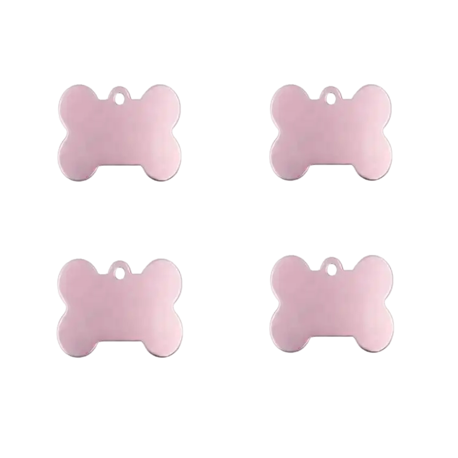 Bone Shape Aluminum Pet Tag 5