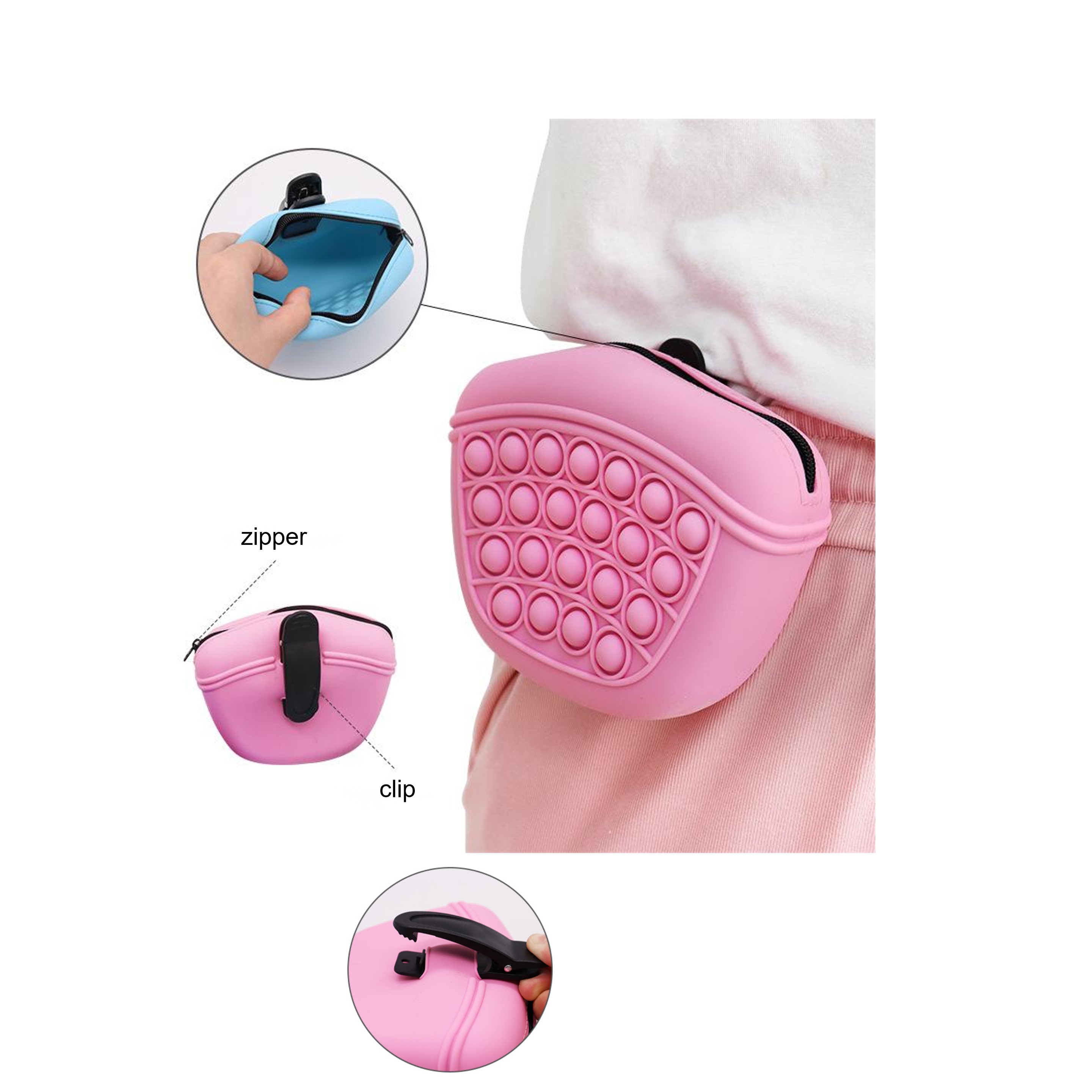 Silicone Dog Treat Pouch (direct import) 5