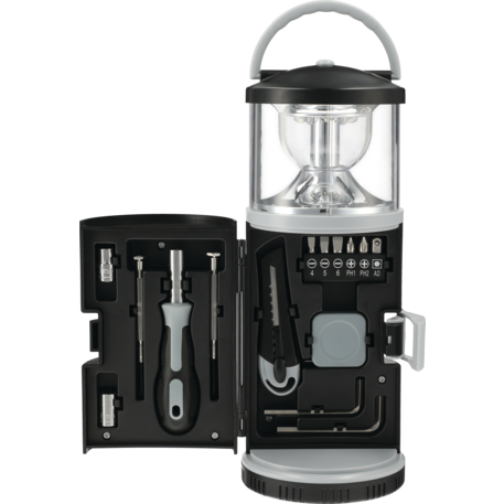 15 piece Tool Kit with Multi Function Lantern 10