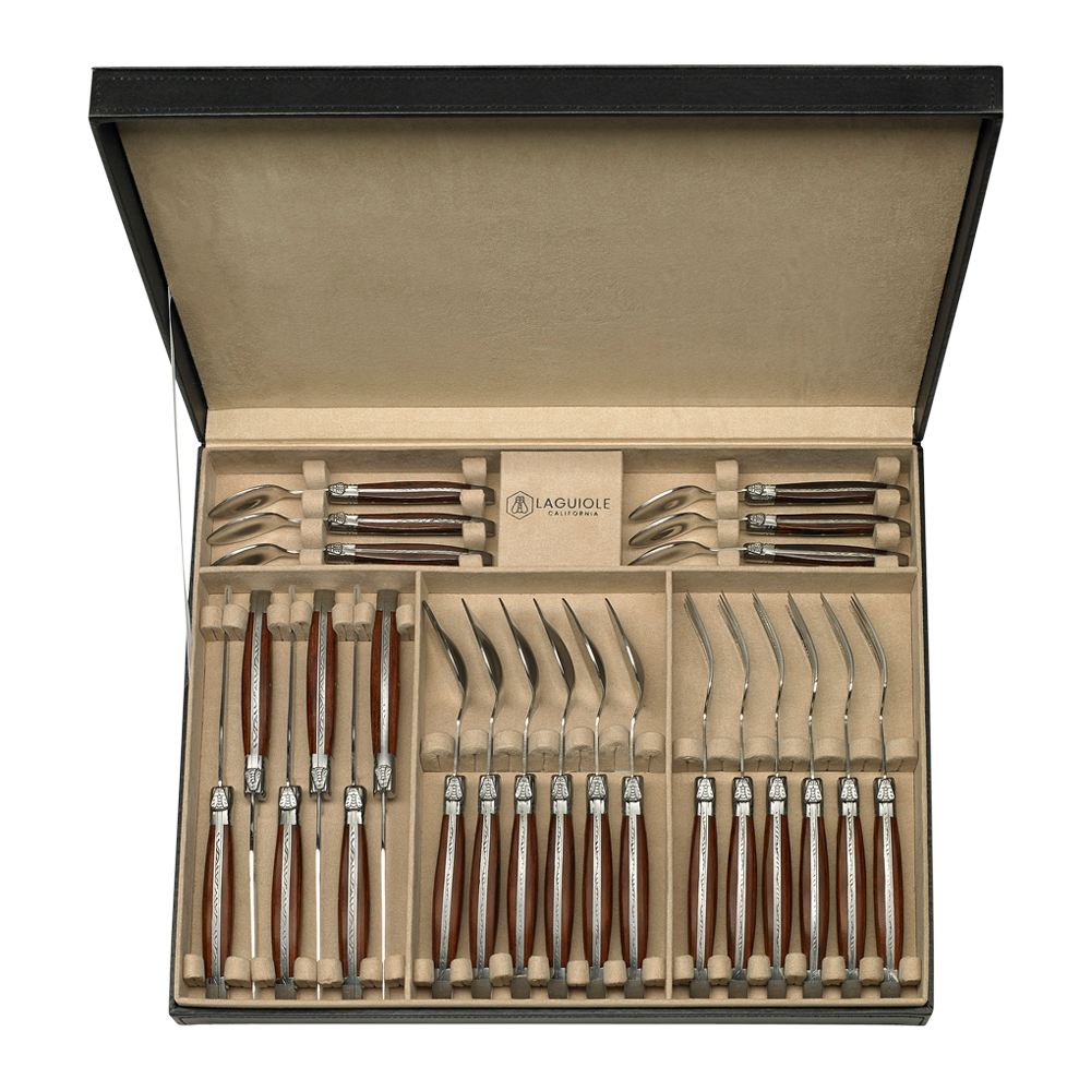 Laguiole California French-Designed Flatware Set (24 Pieces) 2